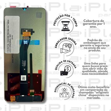 FRONTAL XIAOMI REDMI A3 / A3X / POCO C61 *SEM ARO ORIGINAL NN* ( M6124 )