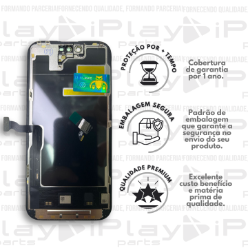 FRONTAL IPHONE 14 PRO *SOFT OLED 120Hz TROCA C.I PREMIUM WK* ( K1048 )