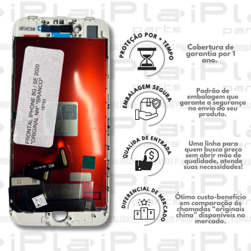 FRONTAL IPHONE 8G / SE 2020 *ORIGINAL NN* *BRANCO*