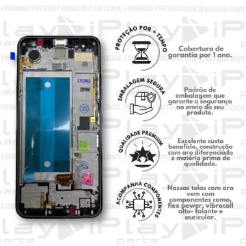 FRONTAL LG K12 PLUS / K40 *COM ARO PREMIUM WK* ( K4009 )