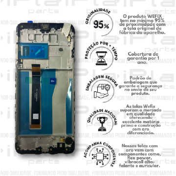 FRONTAL LG K51S *COM ARO NACIONAL WEFIX* ( W4011 )