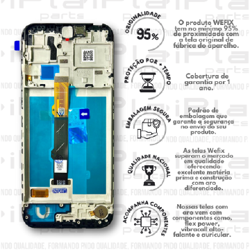 FRONTAL MOTOROLA G31 *COM ARO NACIONAL WEFIX* ( W3051 )