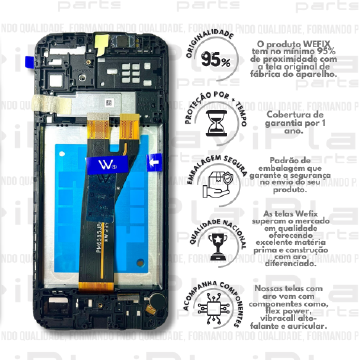 FRONTAL SAMSUNG M14 5G *COM ARO NACIONAL WEFIX* ( W2290 )