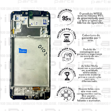 FRONTAL SAMSUNG M22 *COM ARO NACIONAL WEFIX*