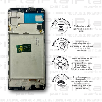 FRONTAL SAMSUNG A22 4G *COM ARO OLED PREMIUM WK* ( K2054 )